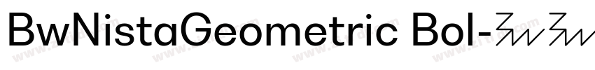 BwNistaGeometric Bol字体转换